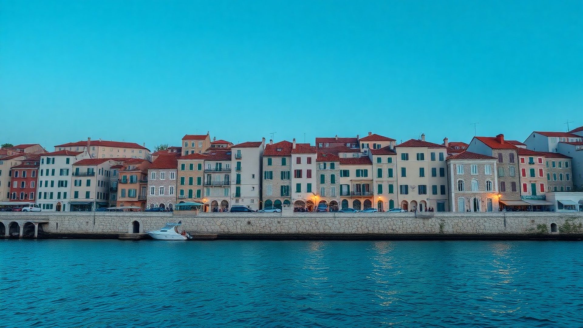 Šibenska rivijera u zoru